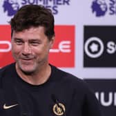 Chelsea manager Mauricio Pochettino speaks during a Premier League Summer Series press conference