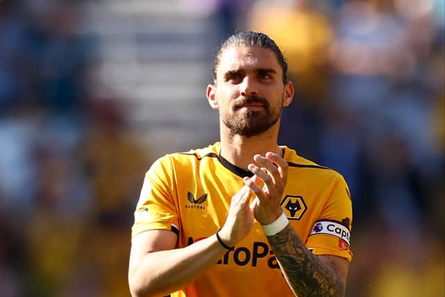 Rúben Neves bids farewell to the Molineux before his lucrative move to Al-Hilal.