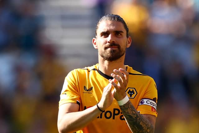 Rúben Neves bids farewell to the Molineux before his lucrative move to Al-Hilal.