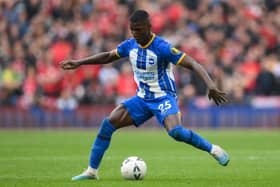 Liverpool and Chelsea are battling it out to sign Brighton midfielder Moises Caicedo (Pic: Getty) 