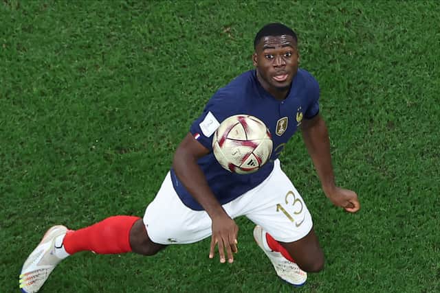 Youssouf Fofana played six of France’s matches in Qatar