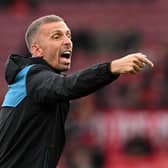 Wolves manager Gary O’Neil gives instructions during a match