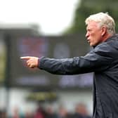 West Ham manager David Moyes shouts instructions. The Hammers have been linked with a potential move for Manchester United striker Anthony Martial, but should perhaps think twice before pursuing a deal.