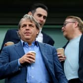 Chelsea owner Todd Boehly watches on at Stamford Bridge. The Blues are on the hunt for more attacking reinforcements in the closing stages of the transfer window, and should perhaps consider hijacking West Ham’s move for Ajax star Mohammed Kudus.