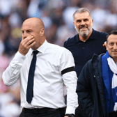 A composite image of Everton manager Sean Dyche, Tottenham manager Ange Postecoglou, Brighton chief Tony Bloom, and Chelsea midfielder Moises Caicedo. The Rebound is a weekly column looking back on all of the latest Premier League action, this week including Everton, Tottenham, and Chelsea.