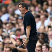 Fulham manager Marco Silva reacts during a Premier League match. The Cottagers have abandoned a deal for Chelsea winger Callum Hudson-Odoi in recent days, but should perhaps consider a swoop for Everton’s Demarai Gray instead.