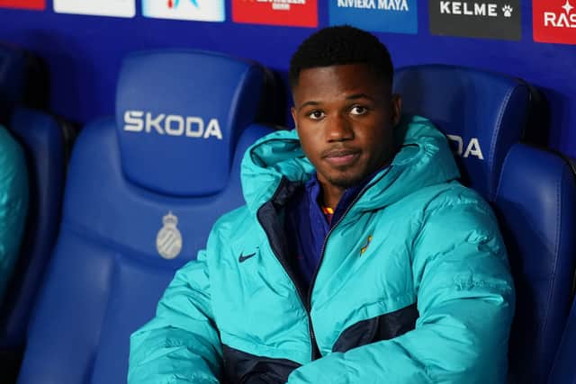 Ansu Fati has spent more time on the bench than the pitch over the past three seasons.