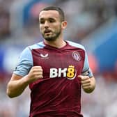 Aston Villa midfielder John McGinn. The Scotland international will return to face old club Hibernian in the Europa Conference League on Wednesday evening.