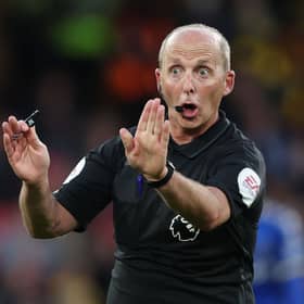 Former Premier League referee Mike Dean. The official has caused controversy by confessing to a mistake while manning the VAR during Chelsea’s 2-2 draw with Tottenham last season