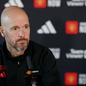 Manchester United Erik ten Hag during a press conference