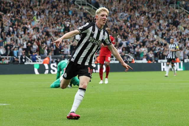 Anthony Gordon has turned things around after a tricky start to life at St James’ Park