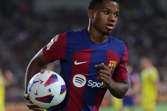Ansu Fati has had a torrid time with injuries but has still impressed when given game time at Barcelona.