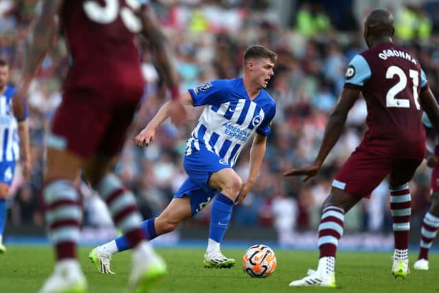 Brighton striker Evan Ferguson. Tottenham are expected to pursue a number of deals before Friday’s transfer deadline, but may bide their time when it comes to their interest in the Irishman.