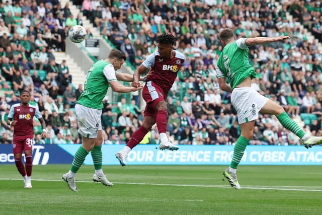 Aston Villa beat Hibs 5-0 at Easter Road (Image: Getty Images)