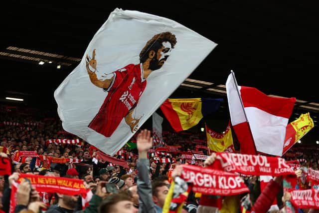 Mohamed Salah has become a Liverpool icon at Anfield 
