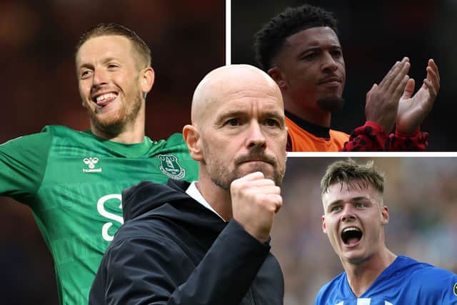 Eric ten Hag’s Man Utd struggled again last weekend, while Jordan Pickford of Everton and Brighton’s Evan Ferguson starred.