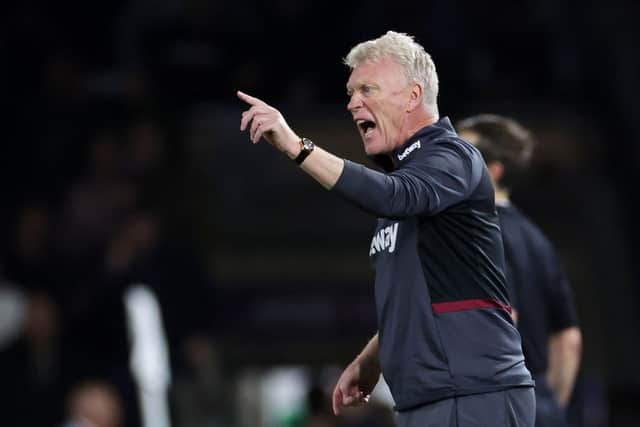 West Ham manager David Moyes. The Hammers are part of today’s Premier League transfer rumour round-up amid suggestions that they could be facing competition for the signing of Jesse Lingard.