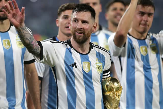 Lionel Messi led Argentina to the World Cup trophy in Qatar - which makes him the big favourite for the men’s award.