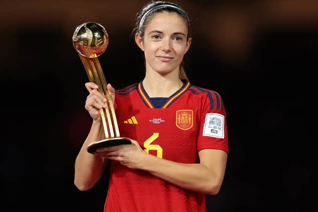 Aitana Bonmatí won the World Cup, Champions League and La Liga F titles this year.