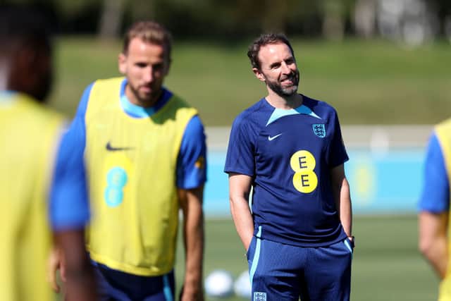 England manager Gareth Southgate. The Three Lions boss has made headlines this week amid reports that he could walk away from his job after next summer’s Euros.