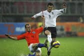 David Nugent enjoyed a memorable debut for England. Cr: Getty Images