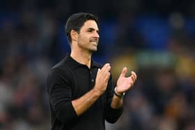 Arsenal manager Mikel Arteta. The Gunners have been linked with a move for Brentford striker Ivan Toney in recent days.