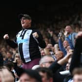 A Newcastle United fan. The Toon Army are one fanbase who could be affected by Premier League proposals for a later Sunday evening kick-off.