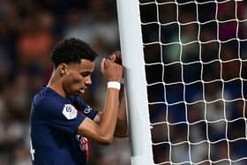 Paris Saint-Germain striker Hugo Ekitike. The Frenchman has been linked with a number of Premier League clubs in recent weeks, including West Ham, Wolves and Crystal Palace