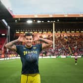 Newcastle United midfielder Bruno Guimaraes. The Brazilian has been linked with Liverpool as part of today’s Premier League transfer rumour round-up.
