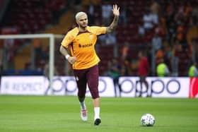 Galatasaray striker Mauro Icardi. The Argentine was involved in a bungled penalty routine during his side’s 1-0 win over Istanbulspor on Tuesday evening.