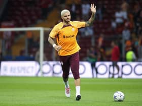 Galatasaray striker Mauro Icardi. The Argentine was involved in a bungled penalty routine during his side’s 1-0 win over Istanbulspor on Tuesday evening.