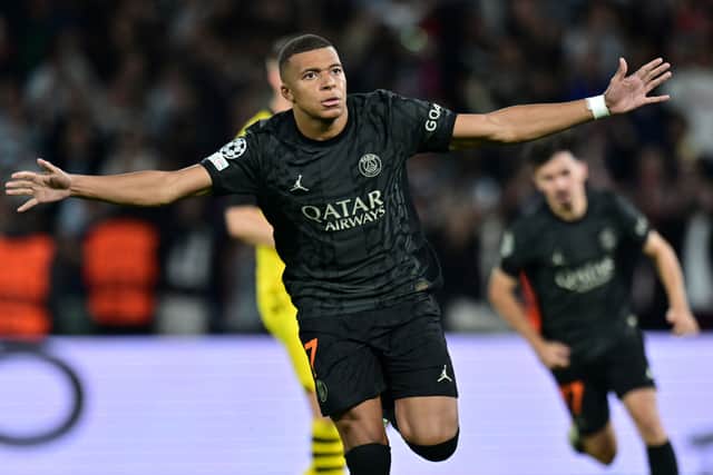 Kylian Mbappé has scored 220 goals in 267 games for PSG.