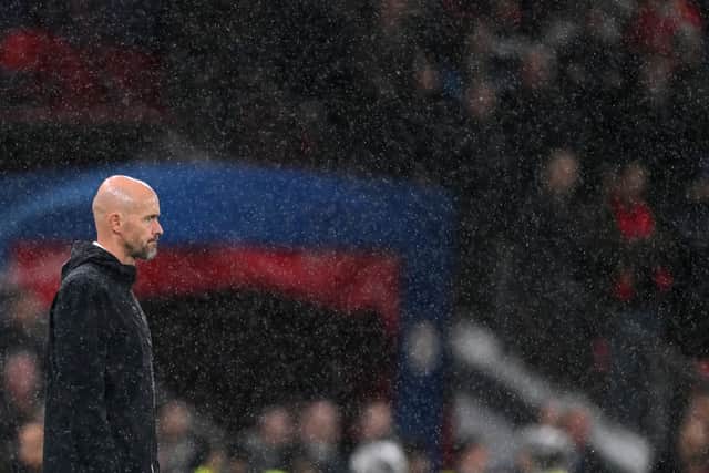 Manchester United manager Erik ten Hag. The Red Devils host Brentford at Old Trafford on Saturday afternoon in a 3pm kick-off.