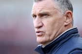 Sunderland manager Tony Mowbray. The Black Cats boss could be forced to play Patrick Roberts in the centre of midfield against Middlesbrough at the weekend. 