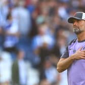 Liverpool manager Jurgen Klopp acknowledges fans after a match