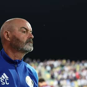 Steve Clarke, manager of Scotland. Anything but defeat against Spain this week will be enough to ensure that Scotland qualify for next summer’s European Championships