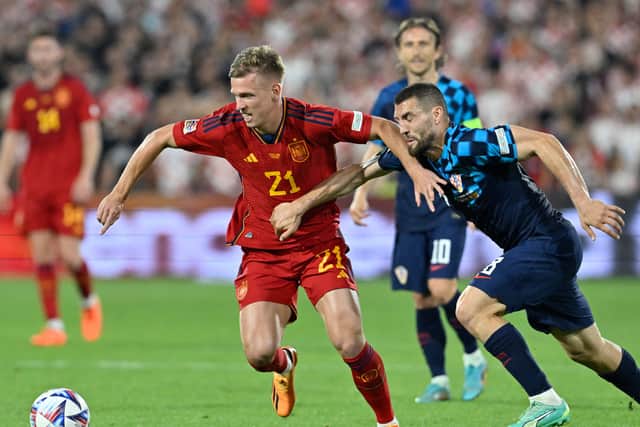 Olmo has seven goals in his 32 caps for Spain.