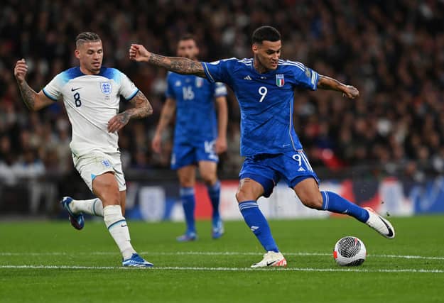 England midfielder Kalvin Phillips. The player has been linked with a move away from Manchester City in recent days, with Newcastle United among those interested.