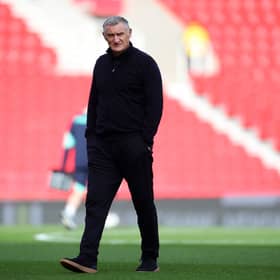 Sunderland manager Tony Mowbray. The Black Cats could be about to lose youth striker Mason Cotcher, with the youngster on trial at Arsenal.
