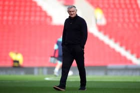 Sunderland manager Tony Mowbray. The Black Cats could be about to lose youth striker Mason Cotcher, with the youngster on trial at Arsenal.