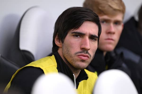 Newcastle United midfielder Sandro Tonali. The Magpies may need to find a replacement for the Italin during the January transfer window