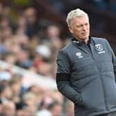 West Ham manager David Moyes. The Hammers have been linked with a move for Uruguayan defender Sebastian Caceres.