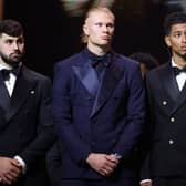 Josko Gvardiol, Erling Haaland, and Jude Bellingham attend the 2023 Ballon d’Or Ceremony. Will any of the trio be in the running to win the title at next year’s awards?