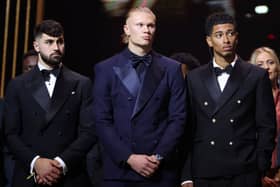 Josko Gvardiol, Erling Haaland, and Jude Bellingham attend the 2023 Ballon d’Or Ceremony. Will any of the trio be in the running to win the title at next year’s awards?