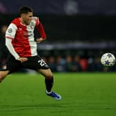 Feyenoord striker Santiago Gimenez. The forward has been linked with a move to Tottenham in recent days, as detailed in Tuesday’s Premier League transfer rumour round-up