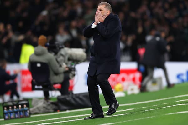 Tottenham manager Ange Postecoglou. The Australian could look to bring in reinforcements for his squad in the January transfer window.