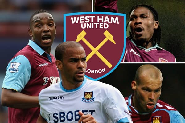 The 11 worst West Ham players of the 21st century - including former Newcastle and Arsenal stars