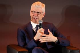 Former Arsenal manager Arsene Wenger. The Frenchman has proposed a change to the offside law that is now being considered by IFAB.
