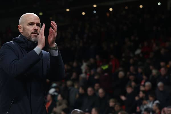 Manchester United manager Erik ten Hag. The Red Devils have been linked with a move for Antoine Griezmann in recent days.