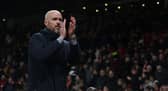 Manchester United manager Erik ten Hag. The Red Devils have been linked with a move for Antoine Griezmann in recent days.